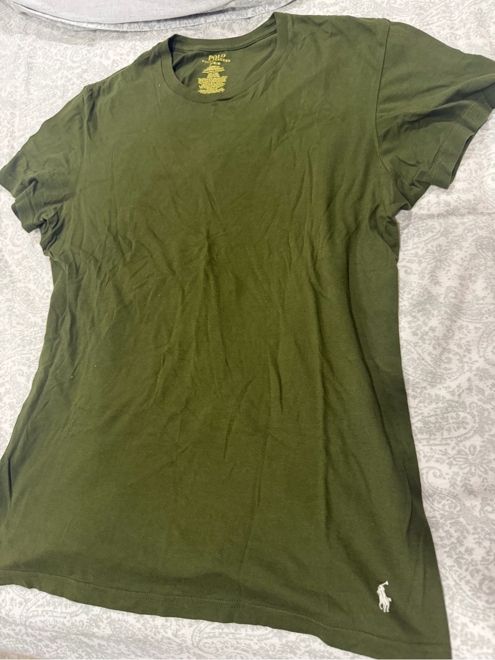 Polo by Ralph Lauren Olive Green Short Sleeve Crew Tee